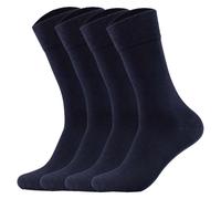 Camano Men's Socks, 4-Pack - Organic Cotton, Solid Color