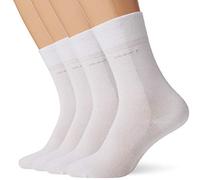 Camano Men's Socks (Pack of 4), White (White 0001), 43-46