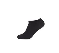 Camano Men's 3003 Ca-Soft Trainers, 7 Pairs Ankle Socks, Black, 43-46 (Pack of 7)