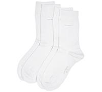Camano 3642 Socks, White (01), 9-11 (Pack of 2)