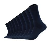 Camano Unisex Socks - Comfort Socks, Plain, 9 Pack