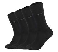Camano Unisex Socks - Soft Socks, Plain, 4 Pack