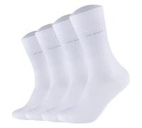 Camano Unisex Socks - Soft Socks, Plain, 4 Pack