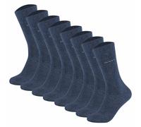 Camano Unisex Socks - Soft Socks, Solid Color, 8 Pack