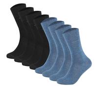 Camano Unisex Socks - Soft Socks, Solid Color, 8 Pack