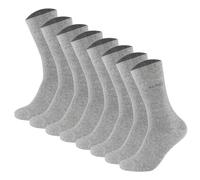 Camano Unisex Socks - Soft Socks, Solid Color, 8 Pack