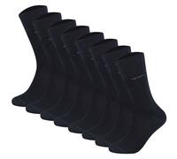 Camano Unisex Socks - Soft Socks, Solid Color, 8 Pack