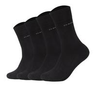 Camano Unisex Socks - Walk Socks, Solid Color, 4 Pack