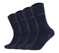 Camano Unisex Socks - Walk Socks, Solid Color, 4 Pack