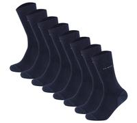 Camano Unisex Socks - Walk Socks, Solid Color, 8 Pack
