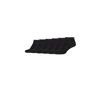 Camano Women's Online Silky Feeling Trainers, 6 Pairs, Black, One Size