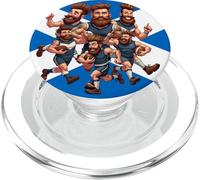 Camaraderie Of A Raucous Rugby Squad PopSockets PopGrip for MagSafe