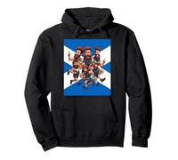 Camaraderie Of A Raucous Rugby Squad Pullover Hoodie