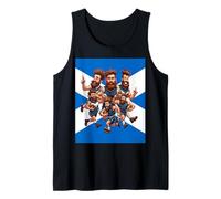Camaraderie of A Raucous Rugby Squad Tank Top