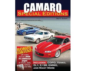 Camaro Special Editions: Includes Pace Cars, Dealer Specials, Factory Models, Copos, and More