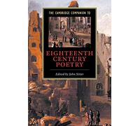 Camb Companion Eightnth-Cent Poetry (Cambridge Companions to Literature)