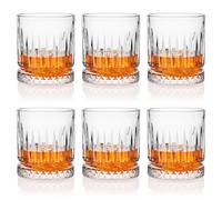 Cambareign Whiskey Glasses Set of 6, 330ml Old Fashioned Whisky Glasses, Heavy Tumbler Whisky Glass for Rum, Scotch, Liquor, Vodka, Bourbon, Whiskey Gifts for Men