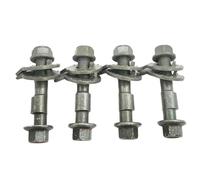 Camber Bolt - Steel | 4X Wheel Camber Bolts, Adjustable Cambers Angle Bolts, Wheels Alignment Bolt Set, Eccentric Screw | Suspension Adjustment Hardware For Car Wheel Alignment Repair