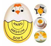 Cambiando Boiled Egg Timer | Boiling Toy, Interactive Toy, Color Timer Timer, Lightweight Non-Break Resin Kitchen Gadgets for Bolt Eggs, Home, Dor