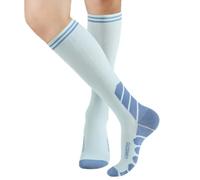 CAMBIVO Compression Socks 3 Pairs for Men & Women, 20-30 mmHg Flight Socks