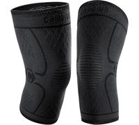 CAMBIVO Knee Support Men/Women 2 Pack, Knee Brace Compression Knee Sleeves for Running, Gym, Weight Lifting, Hiking, Walking, Sports, Volleyball