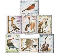 Cambodia 867-873 (complete.issue.) unmounted mint/never hinged ** MNH 1987 Birds (Stamps for collectors) Birds