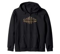 Cambodia Angkor Wat Khmer Historical Temple Zip Hoodie