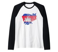 Cambodia Cambodian Flag Silhouette Kampuchea Khmer Travel Raglan Baseball Tee