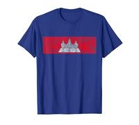 CAMBODIA FLAG PHNOM PENH ANGKOR WAT SIEM REAP T-Shirt