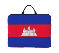 Cambodia Flag Print Laptop Case Sleeve Notebook Protector Bag For School And Office Travel Business