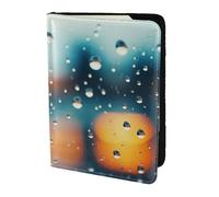 Cambodia Flag Travel Passport Holder Cover Wallet Leather Case Travel Essentials Luggage Accessories, Rainy Day, One Size, Contemporary