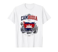 Cambodia Flag Tshirt, Cambodian Tshirt, Cambodia Flag Women T-Shirt