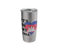 Cambodia It's in My DNA Cambodian Pride Cambodian Roots Stainless Steel Insulated Tumbler