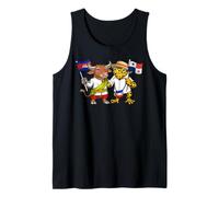 Cambodia Panama Flag Cambodian Panamanian Roots Cambodian Tank Top