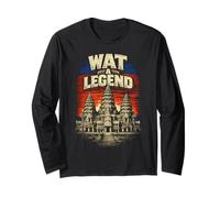 Cambodian Heritage Khmer Wat A Legend Long Sleeve T-Shirt