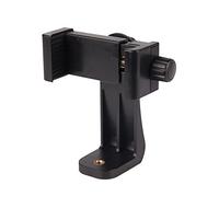 CAMBOFOTO Phone Holder Smartphone Tripod Adapter Adjustable Universal Phone Holder Mount Adapter Tripod Mount, Fits All Phones, Rotates Vertical and Horizontal