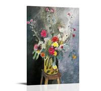 CaMbos Henri Matisse Famous Painters' Works（Bouquet of Mixed Flowers） Printing Posters Home Decor Wall Art Hanging Picture Print Bedroom Decorative Paintings Room Aesthetic 08x12inch(20x30cm)