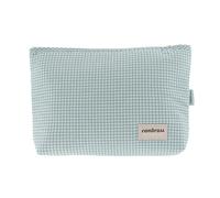 Cambrass Baby Toiletry Bag - Baby Toiletry Bag with Zipper - Toiletry Organizer Bag - Mini Windsord Mint 6 x 28 x 20 cm