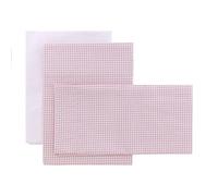 Cambrass - Cot Sheet 3 Pieces (Cot 60) 100 x 165 x 1 cm Vichy10 Pink
