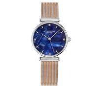 Cambria Quartz 32mm Classic Watch with Stainless Steel Mesh Bracelet STÜHRLING Original Blue One Size