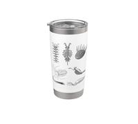 Cambrian Creatures Fossil Paleoart Evolution Science Lover Stainless Steel Insulated Tumbler