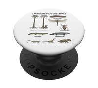 Cambrian Creatures Paleontology Fossil Marine Life PopSockets Adhesive PopGrip