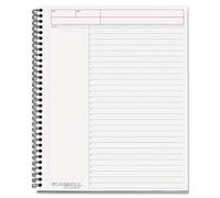 Cambridge 06064 Side Bound Guided Business Notebook, Action Planner, 11 x 8 1/2, 80 Sheets