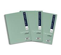 Cambridge Ruled Margin Wirebound Jotter Notebook 200 Pages A4 (3 Pack)