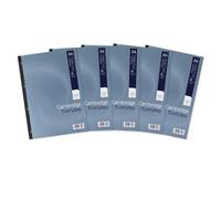 Cambridge A4 Ruled with Margin Sidebound Refill Pad (Pack of 5)