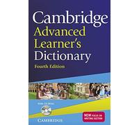 Cambridge Advanced Learners Dictionary- Fourth Ed.