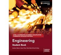 Cambridge Advanced National (AAQ) in Engineering Student Book (Cambridge Advanced Nationals)