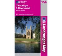 Cambridge and Newmarket, Saffron Walden: Sheet 154 (Landranger Maps)