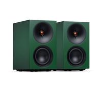 Cambridge Audio L/R S - 100W Compact Active Stereo Speakers with Built-in aptX HD Bluetooth, USB Audio, Aux & Optical Inputs, Subwoofer Output, Remote Control, Room Positioning & DynamEQ - Green