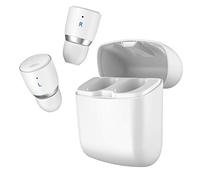 Cambridge Audio Melomania 1+ True Wireless Earbuds - Bluetooth 5.0, Hi-Fi Sound, In Ear Headphones for iPhone and Android with Charging Case and App Control (White)